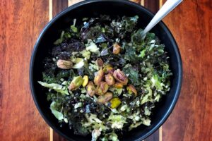Recipe Review: Kale and Brussels Sprouts Salad
